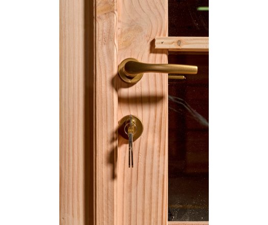 Abri Dhana, Douglas Madriers 28mm, 3.00 x 3.00m, 9.00m²