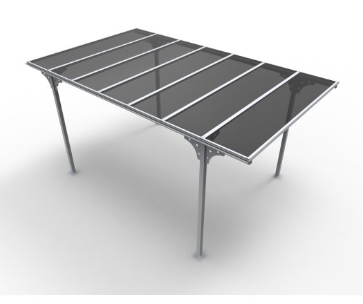 Carport, Aluminium 1.4mm, 5.00 x 2.80m, 14.70m²