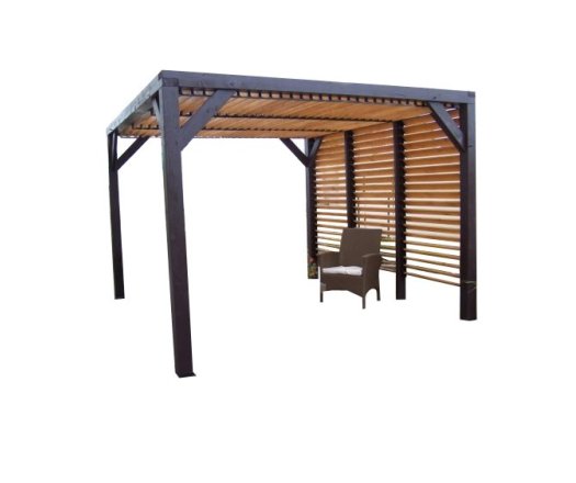 Pergola Veneto, Bois, 3.40 x3.60m,  12.20m²