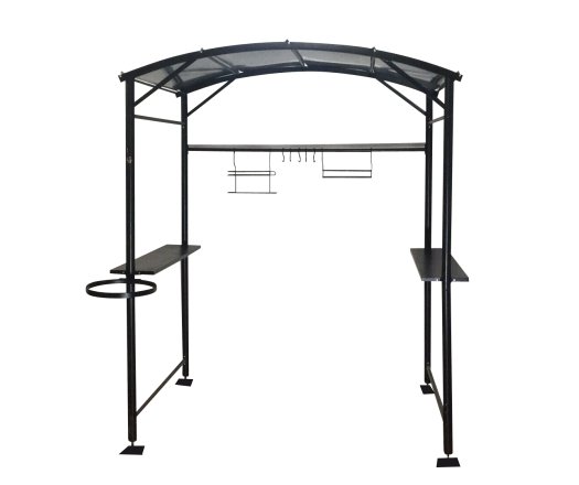 Carport Barbecue, Aluminium 0.8mm, 2.50 x 1.35m, 3.40m²