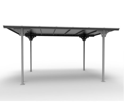 Carport, Aluminium 1.4mm, 5.00 x 2.80m, 14.70m²