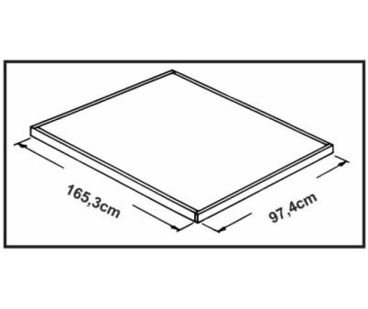 Abri Métal, spécial espace restreint, 1.70 x 0.90m, 1.50m²