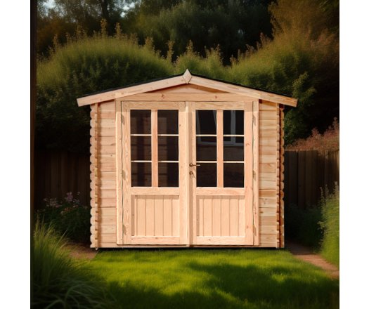 Abri Dhana, Douglas Madriers 28mm, 2.35 x 2.13m, 5.01m²