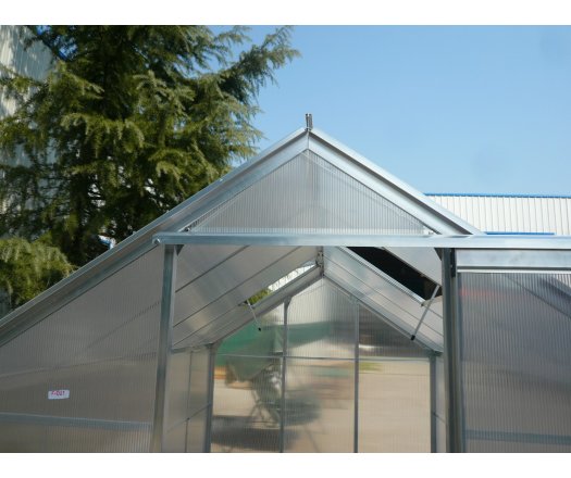 Serre jardin, Aluminium, 1.90 x 3.10 m, 5.90m²