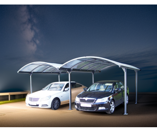 Carport, Aluminium 1.4mm, 5.90 x 4.80m, 28.00M²