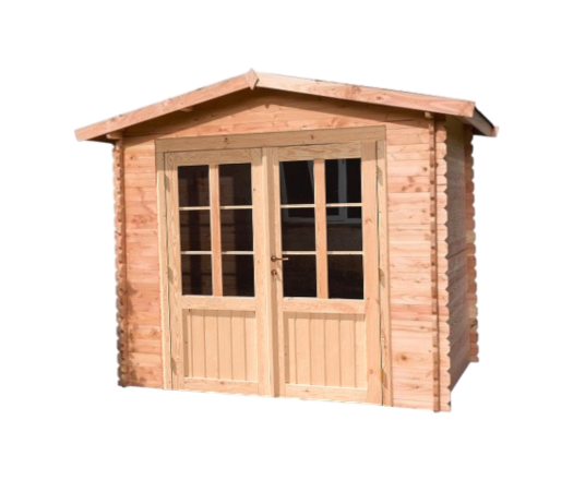 Abri Dhana, Douglas Madriers 28mm, 2.50 x 2.00m, 5.00m²