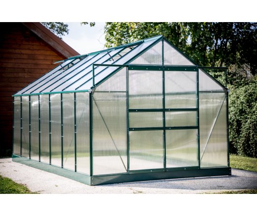 Serre jardin, Aluminium, 4.25 x 2.50 m, 10.60m²