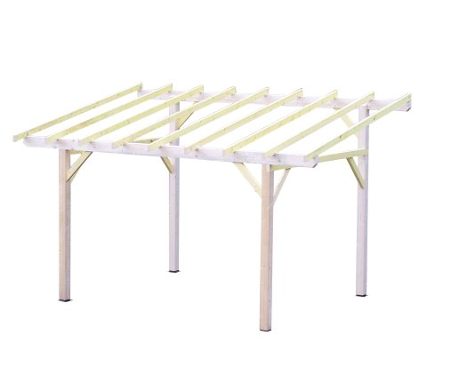 Carport Avento, Epicéa du nord section 120 x 120mm, 3.00 x 3.60m, 16.20m²