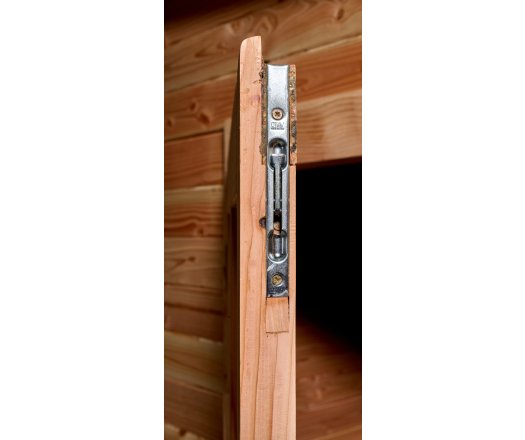 Abri Dhana, Douglas Madriers 28mm, 3.00 x 3.00m, 9.00m²