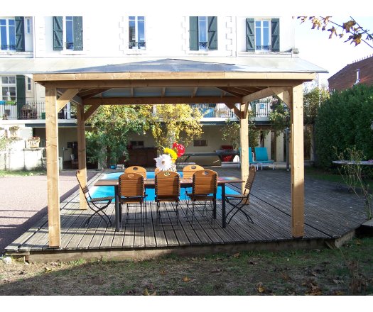 Pool House Blueterm, THT, 3.50 x 3.50m, 12.25m²