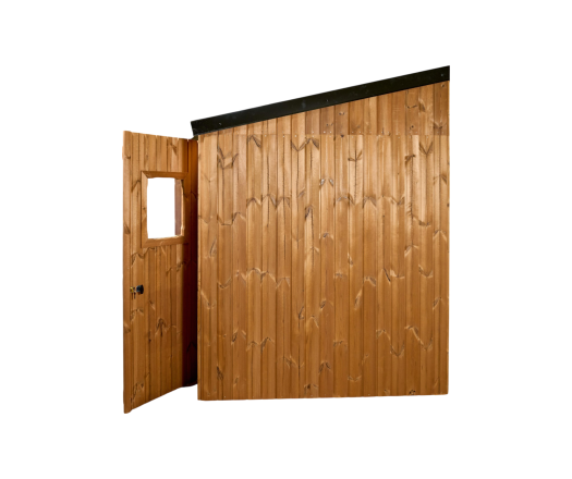 Abri photovoltaïque Lumibois 1kWc, THT, "Plug and play", bardage 19mm, 1,90 x 2,36 m, 4,48 m²