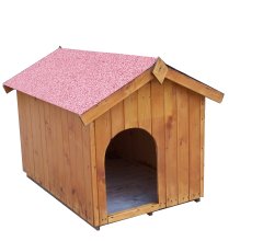 Niche à chien moyen, Bois, 0.80 x 1.20m, 0.96m²