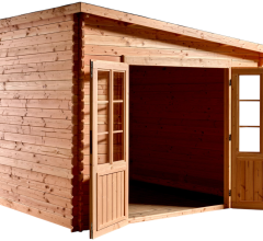 Abri Dhana, Douglas Madriers 28mm, 3.00 x 3.00m, 9.00m²