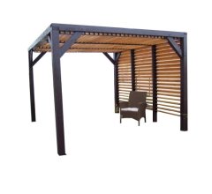 Pergola Veneto, Bois, 3.40 x3.60m,  12.20m²