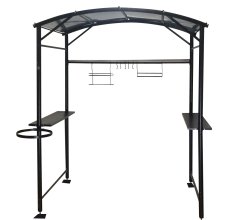 Carport Barbecue, Aluminium 0.8mm, 2.50 x 1.35m, 3.40m²