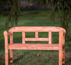 Banc de jardin Emma, Sapin