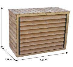 Cache Climatiseur extérieur, THT, 1.30 x 0.60 m, 0.78m²