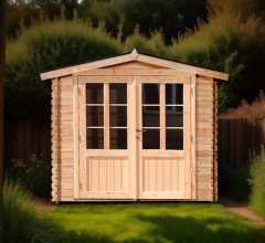 Abri Dhana, Douglas Madriers 28mm, 2.35 x 2.13m, 5.01m²