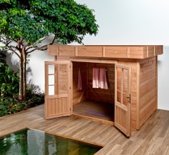 Abri Dhana, Douglas Madriers 28mm, 3.00 x 2.00m, 6.00m²