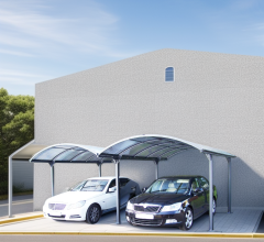 Carport, Aluminium 1.4mm, 5.90 x 4.80m, 28.00M²