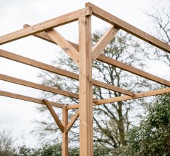 Pergola Thonon, THT  sans couverture, 3.00 x 3.00 m, 9.00m²