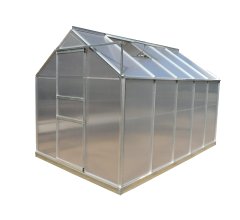 Serre jardin, Aluminium, 1.90 x 3.10 m, 5.90m²