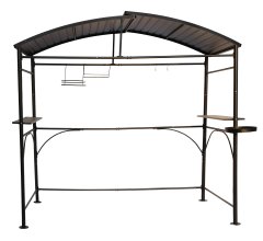 Carport Barbecue, Aluminium 0.8mm, 2.60 x 1.50m, 3.90m²