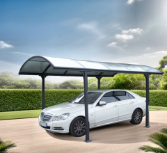 Carport, Aluminium 1.4mm, 4.80 x 3.00m, 14.60m²