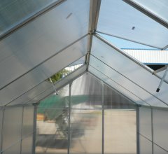 Serre jardin, Aluminium, 1.90 x 3.10 m, 5.90m²