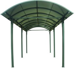 Carport, Aluminium 1.4mm, 3.60 x 7.60m, 27.50m²