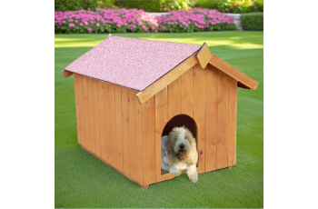 Niche pour petits  chiens, Bois, 0.70 x 1.10m, 0.77m²