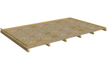 Plancher pour  abri BA 4040.02 N