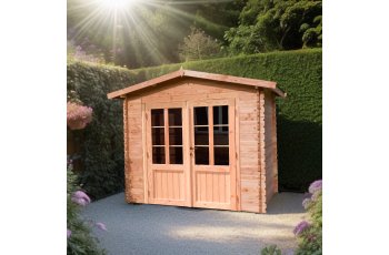 Abri Dhana, Douglas Madriers 28mm, 2.50 x 2.00m, 5.00m²